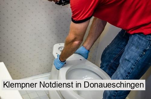 Klempner Notdienst in Donaueschingen